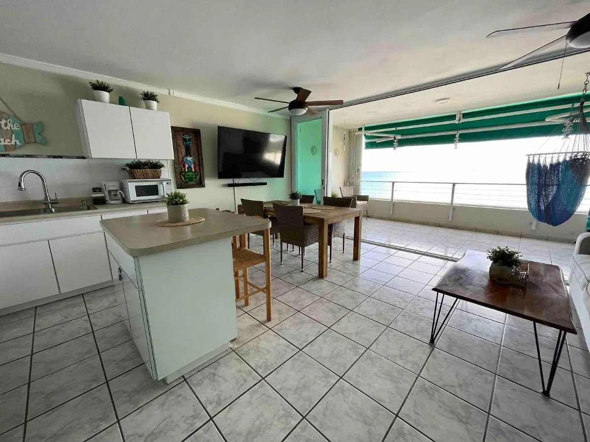 Apartment True Beachfront Oasis With Amazing Views Life Luquillo Puerto Rico